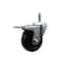 Service Caster 3.5'' Hard Rubber Wheel Swivel 7/16'' Grip Ring Stem Caster Total Lock BRK SCC-GRTTL20S3514-HRS-716138 - alternate 1